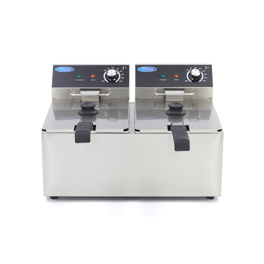 Maxima Double Deep Fryer, 2 x 8 L, up to 2.8 kg Fries, additional view