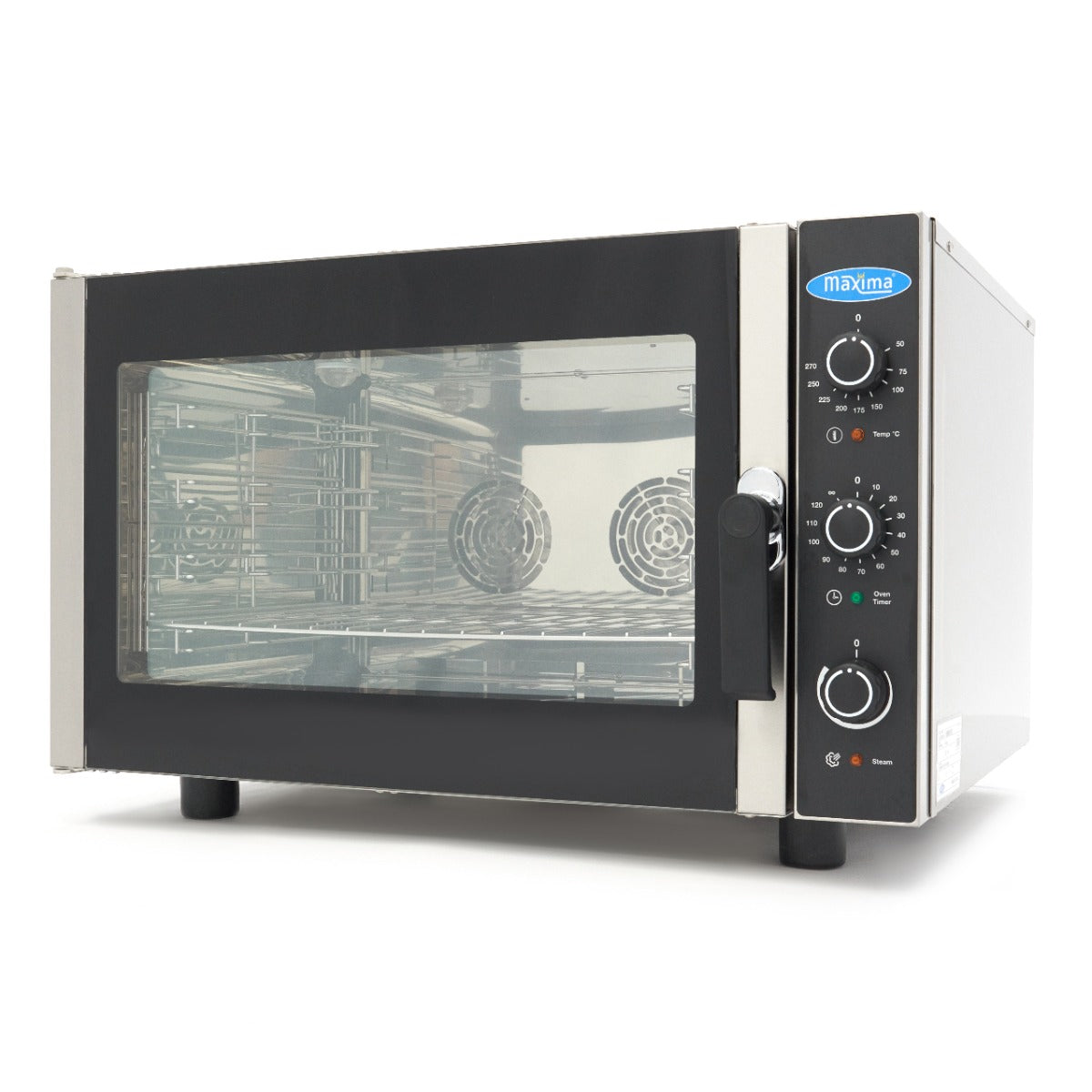 Maxima Combi Steam Oven, 4 x 1/1 GN Trays, Analogue, 6.5 kW, product photo