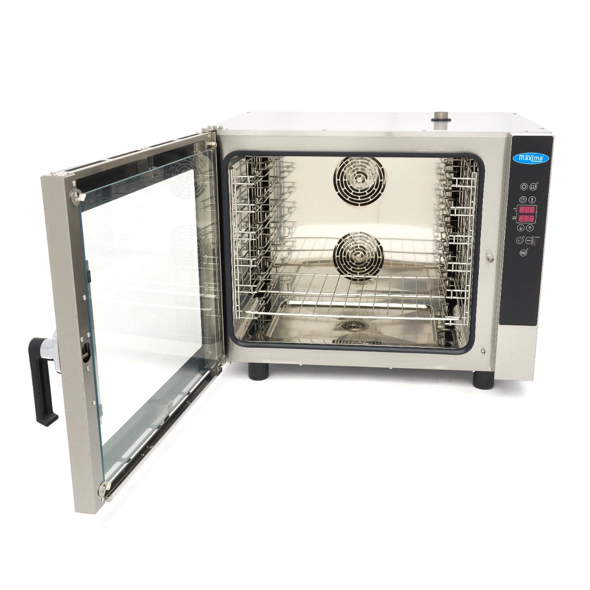 Maxima Combi Steam Oven, 6 x 1/1 GN Trays, Digital Display, additional view