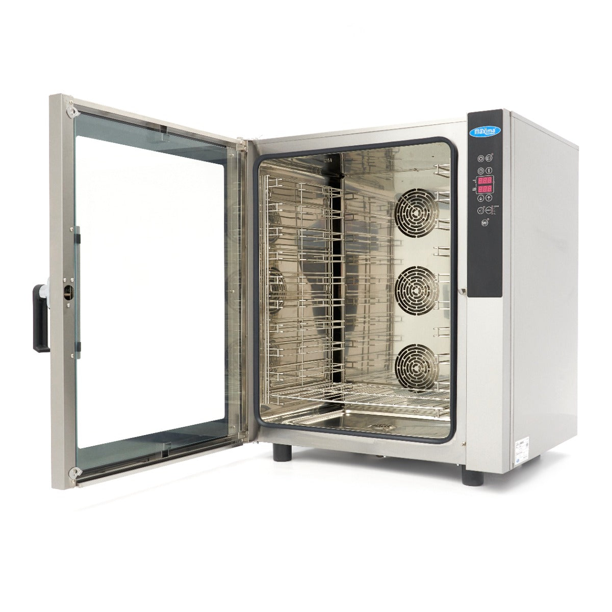 Maxima Combi Steam Oven, 10 x 1/1 GN Trays, Digital Display, additional view