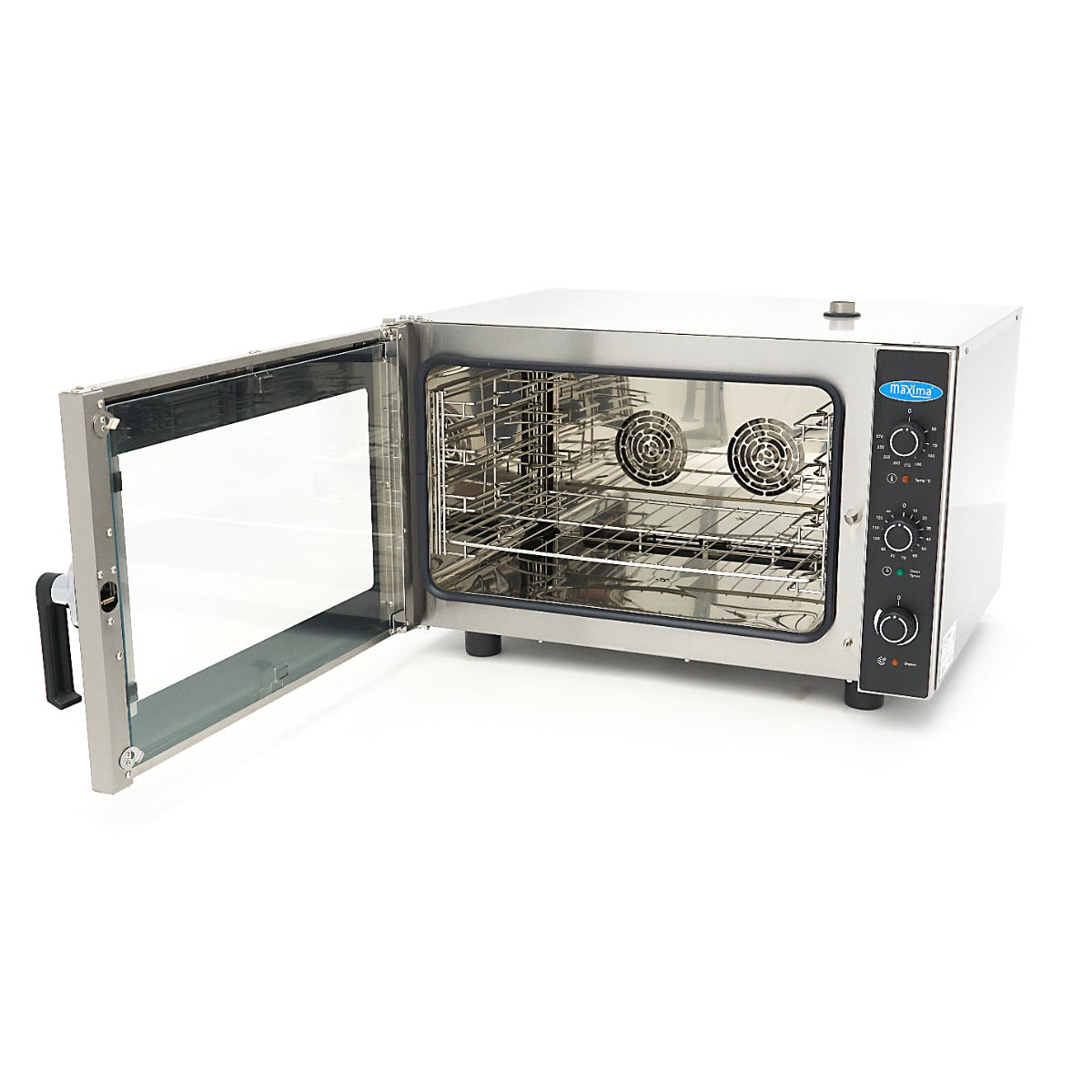 Maxima Combi Steam Oven, 4 x 1/1 GN Trays, Analogue, 6.5 kW, additional view