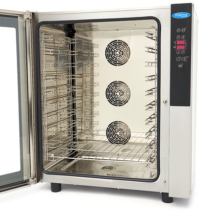 Maxima Combi Steam Oven, 10 x 1/1 GN Trays, Digital Display, additional view