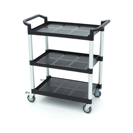 Maxima Serving Trolley, 3 Plastic Shelves, 86.5 x 42.5 cm, product photo