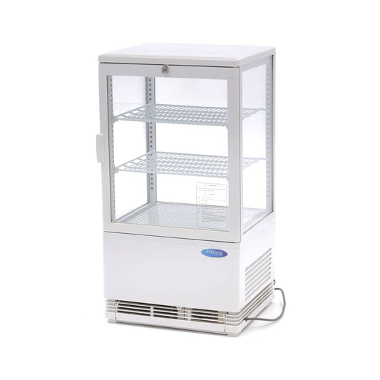 Maxima Display Fridge, 58 L, 43 cm, White, product photo