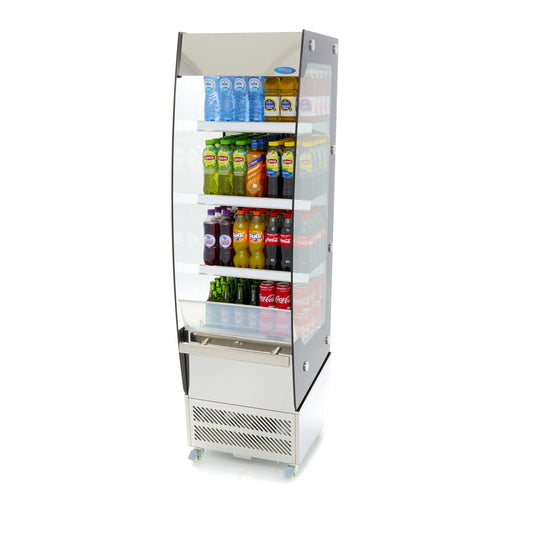 Maxima Open Display Fridge, 220 L, 3 Shelves, product photo