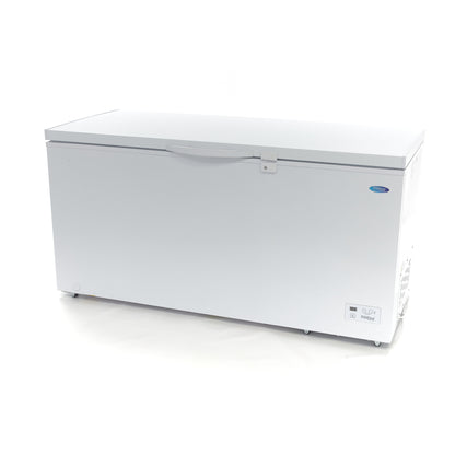 Maxima Chest Freezer, 488 L, 6 Wheels, Hanging Basket, product photo