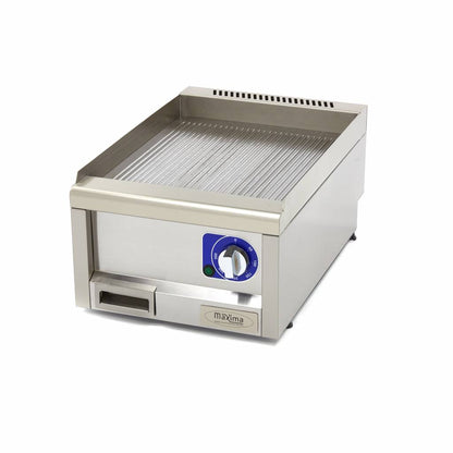 Maxima Electric Griddle, Grooved, 40 x 60 cm, 3 kW, product photo