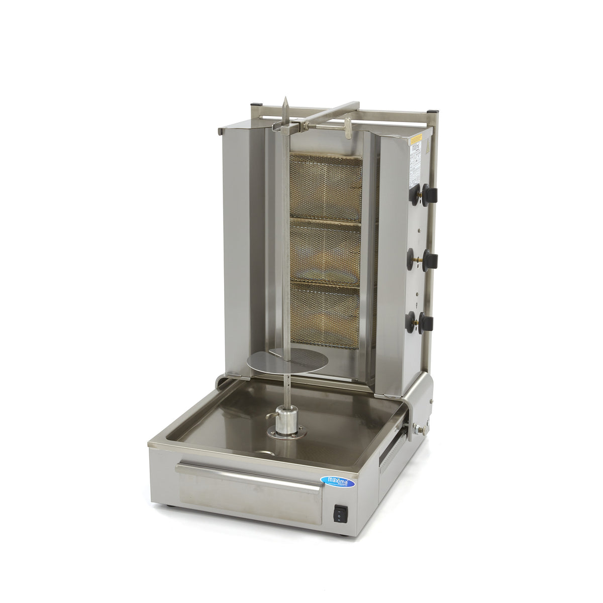 Maxima Kebab Grill, 3 Burners, 40 kg Meat, Gas, product photo