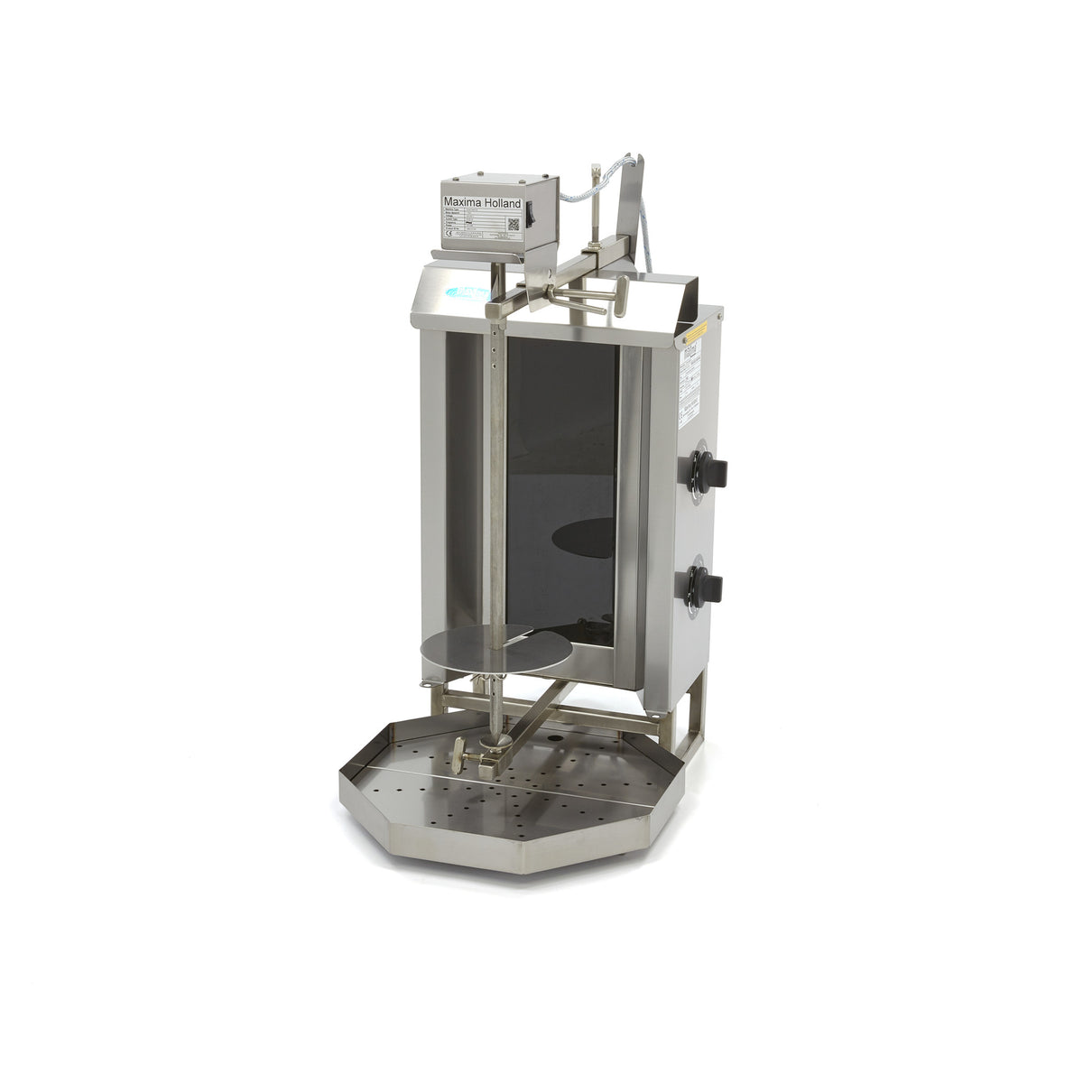 Maxima Kebab Grill, 2 Burners, 20 kg Meat, Electric, Top Motor, product photo