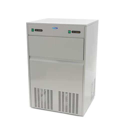 Maxima Ice Cube Machine M-ICE 100, 100 kg/24 h, 60 kg Bin, product photo
