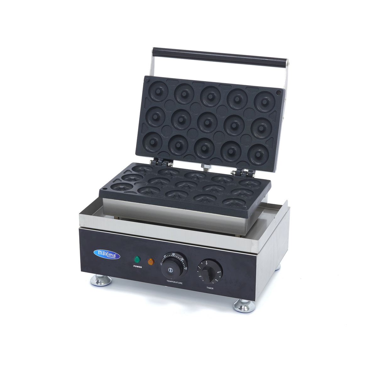 Maxima Mini Donut Maker, 15 Mini Donuts, Ø5 cm, Timer, product photo
