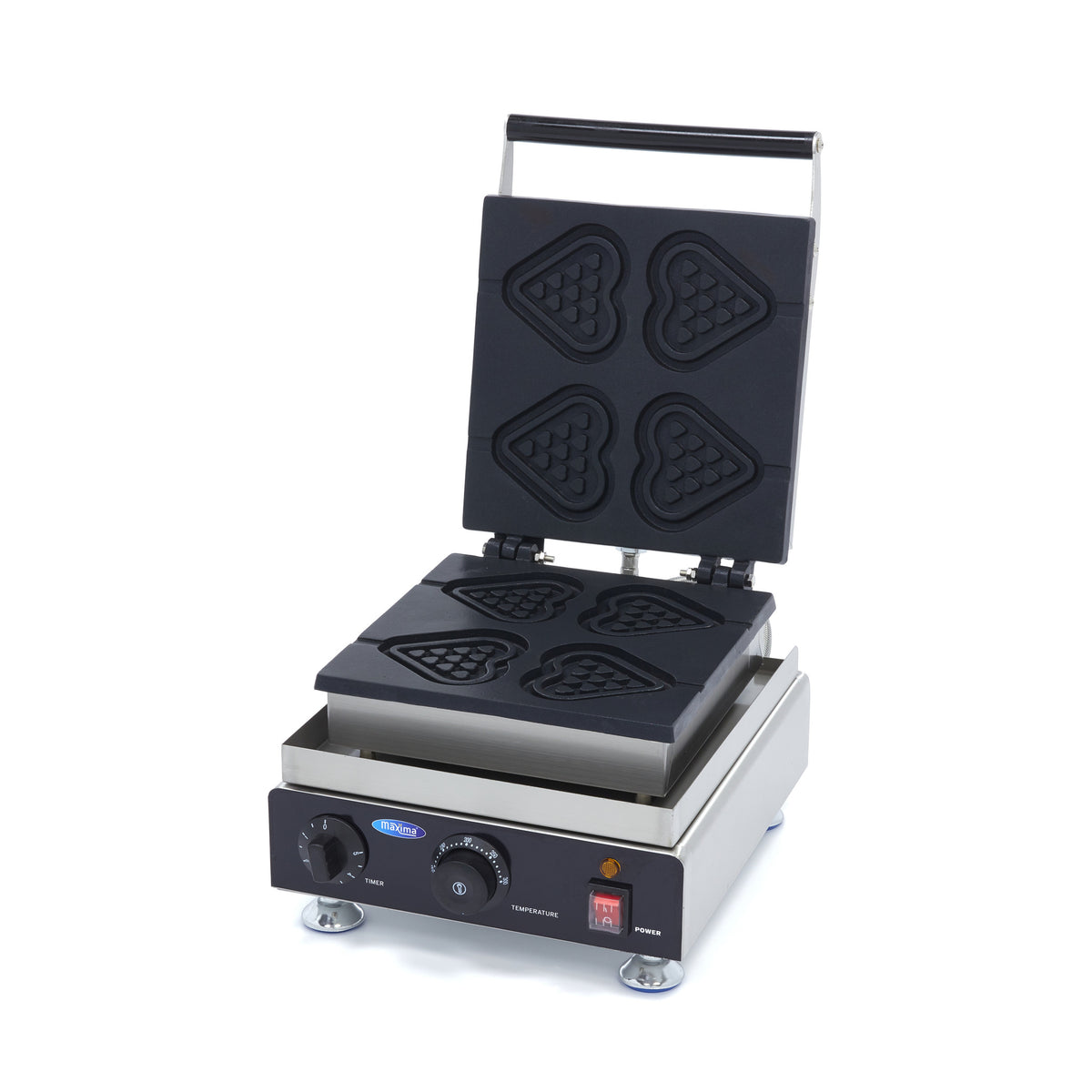 Maxima Heart Lolly Waffle Maker, 4 on Sticks, product photo