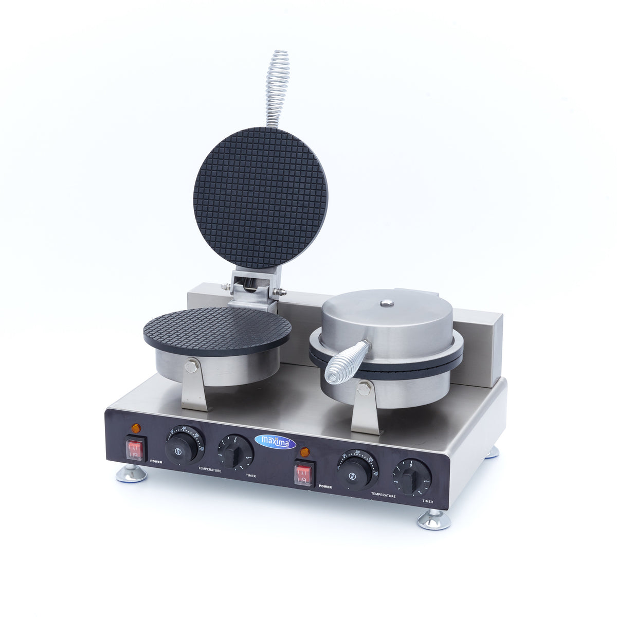 Maxima Double Ice Cream Cone Waffle Maker, product photo
