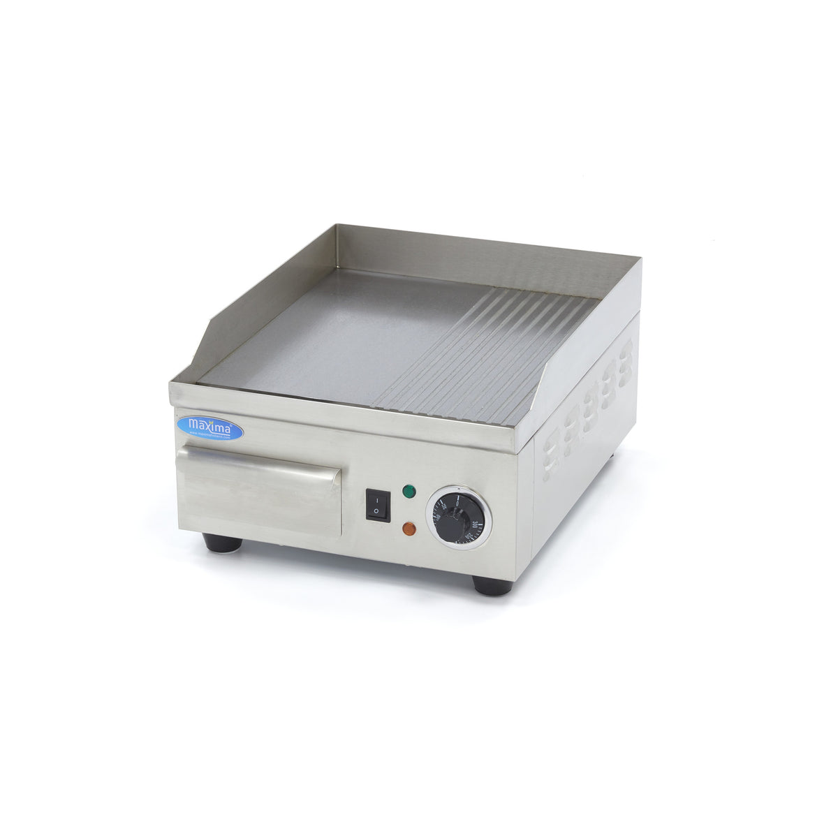 Maxima Griddle, Half Grooved, 36 cm, Electric, product photo