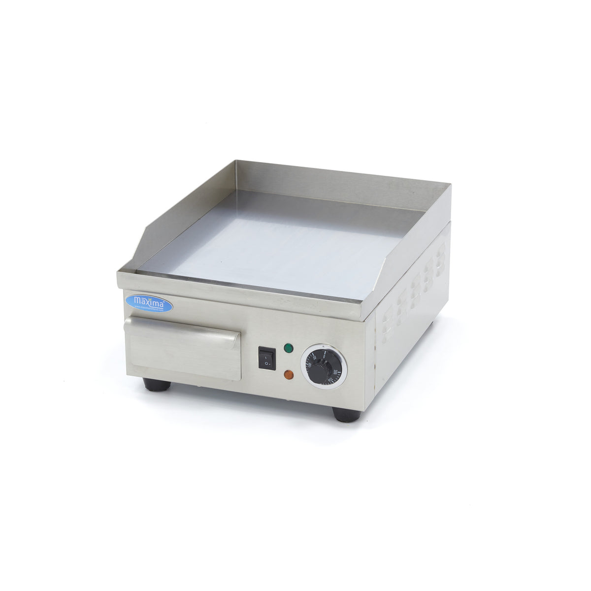 Maxima Griddle, Smooth Chrome, 36 cm, Electric, product photo
