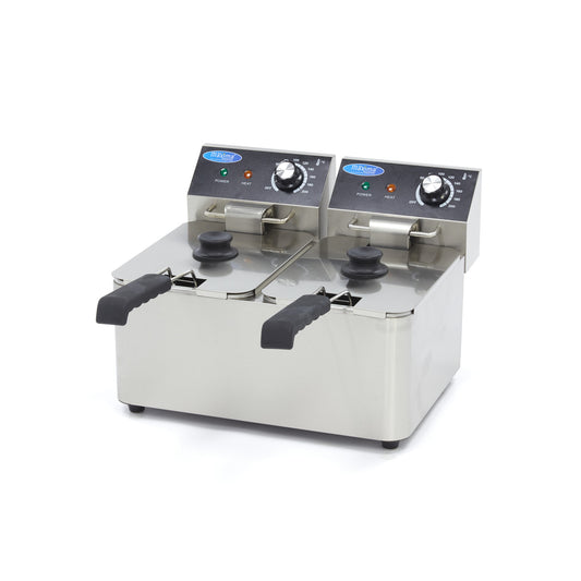 Maxima Double Deep Fryer, 2 x 4 L, up to 1.5 kg Fries, product photo