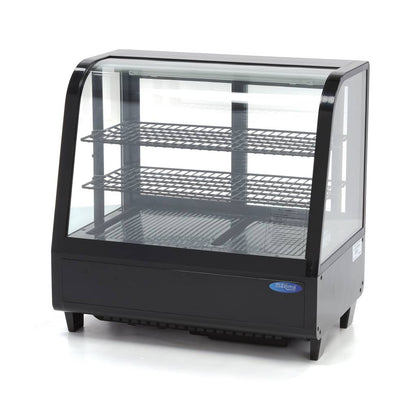Maxima Display Fridge, 100 L, 68 cm, Black, product photo