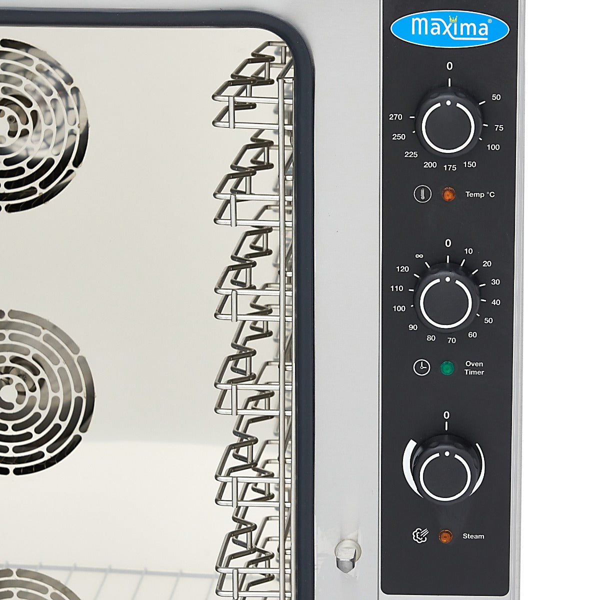Maxima Combi Steam Oven, 10 x 1/1 GN Trays, Analogue, additional view