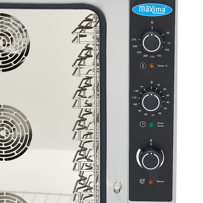 Maxima Combi Steam Oven, 10 x 1/1 GN Trays, Analogue, additional view