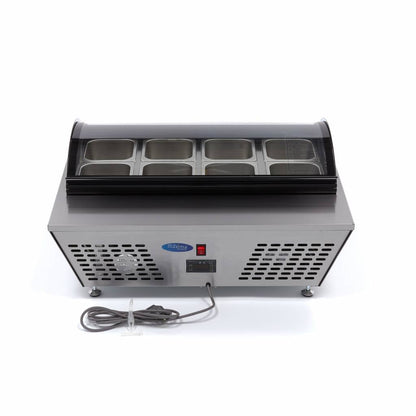 Maxima Tabletop Saladette, 67 L, 8 x 1/6 GN, additional view
