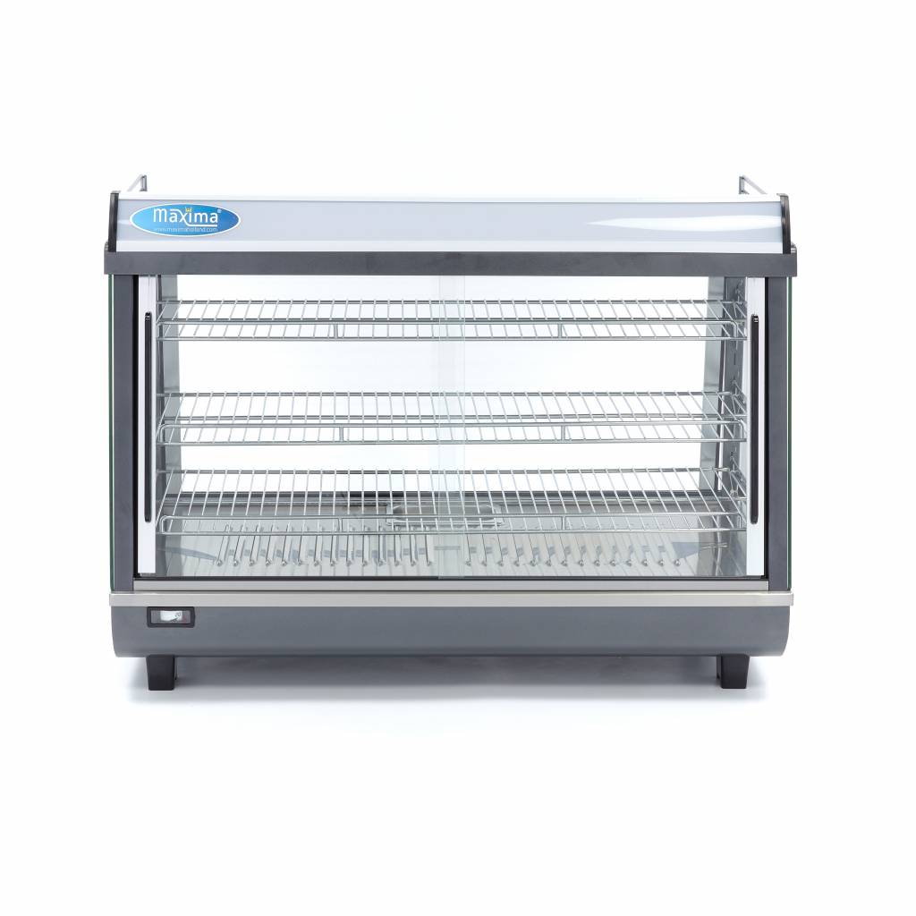 Maxima Heated Food Display, 136 L, 3 Shelves, additional view