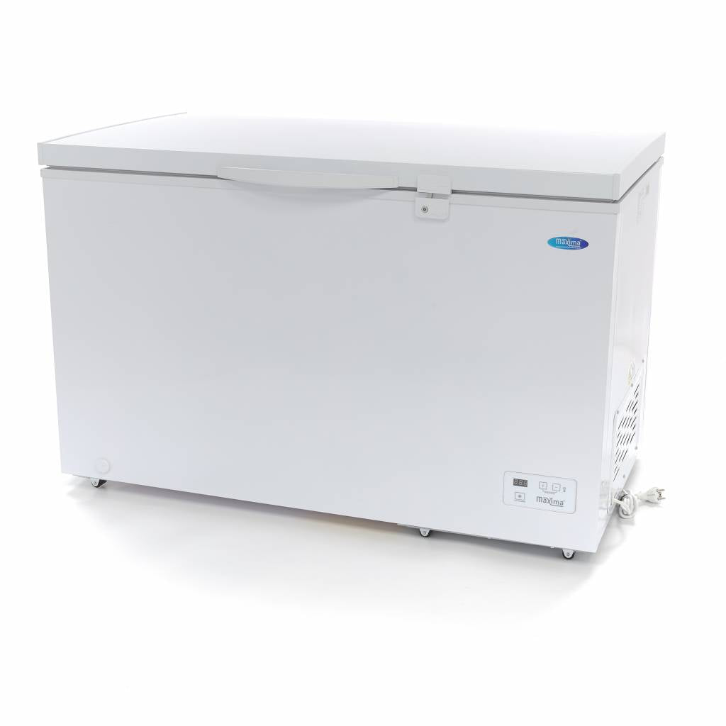 Maxima Chest Freezer, 345 L, 6 Wheels, Hanging Basket, product photo