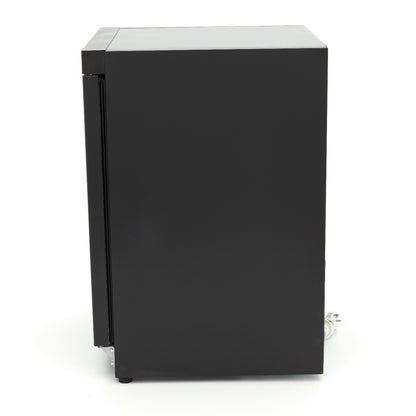 Maxima Upright Freezer, 200 L, 2 Fixed Shelves, Black, additional view