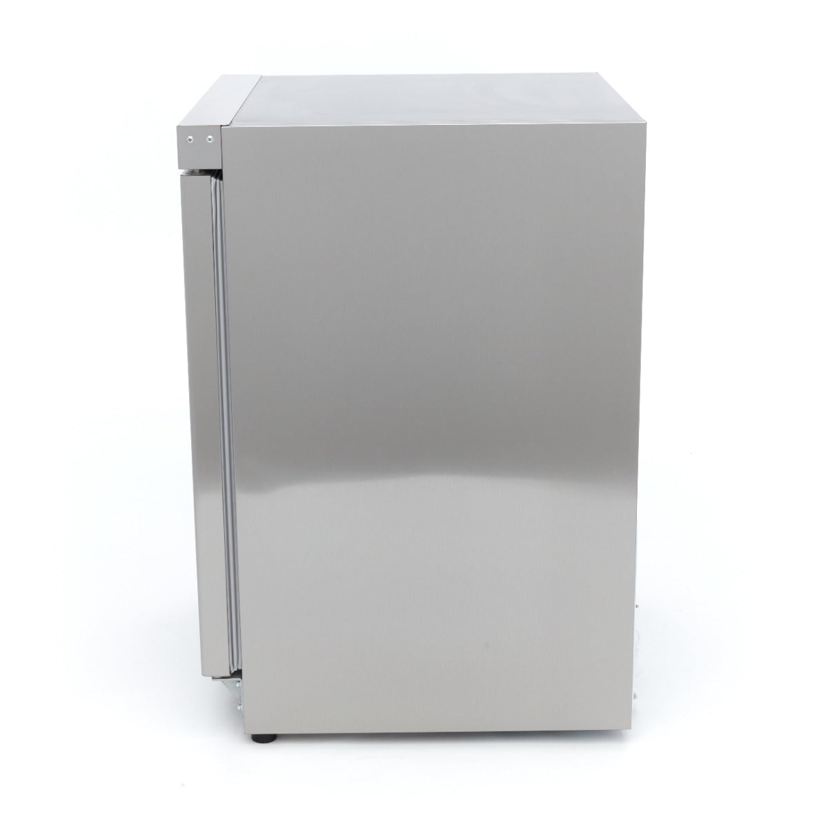 Maxima Fridge 200 L, 3 Adjustable Shelves, Stainless Steel, additional view
