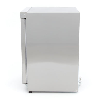 Maxima Upright Freezer, 200 L, 2 Fixed Shelves, Stainless steel, additional view