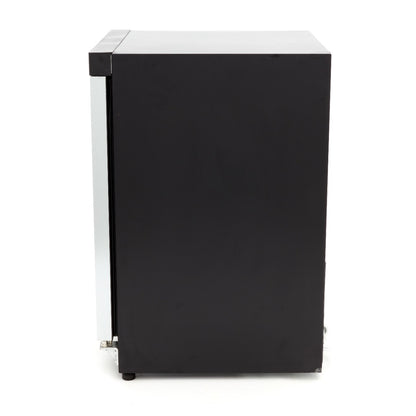 Maxima Fridge 200 L, Black, with Glass Door, additional view