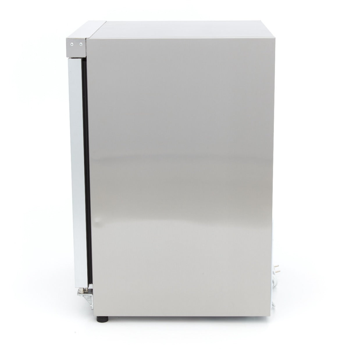 Maxima Fridge 200 L, Stainless Steel, with Glass Door, additional view