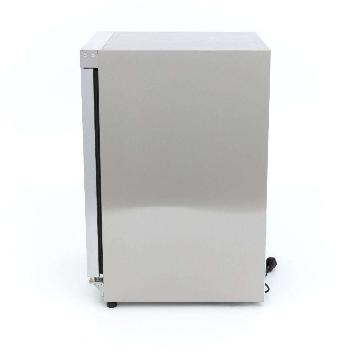 Maxima Upright Freezer, 200 L, Glass Door, Stainless steel, additional view