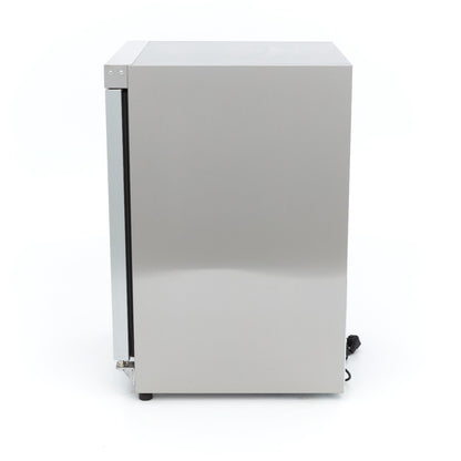 Maxima Upright Freezer, 200 L, Glass Door, Stainless steel, additional view