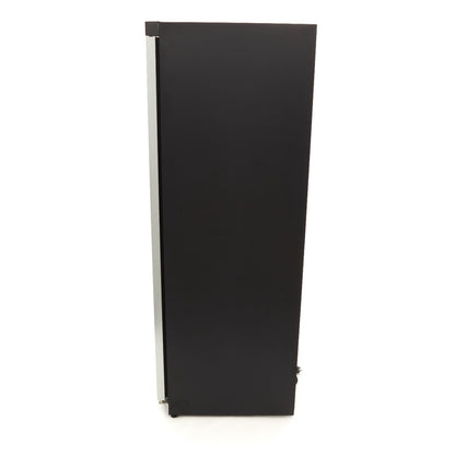 Maxima Upright Freezer, 600 L, Glass Door, Black, additional view