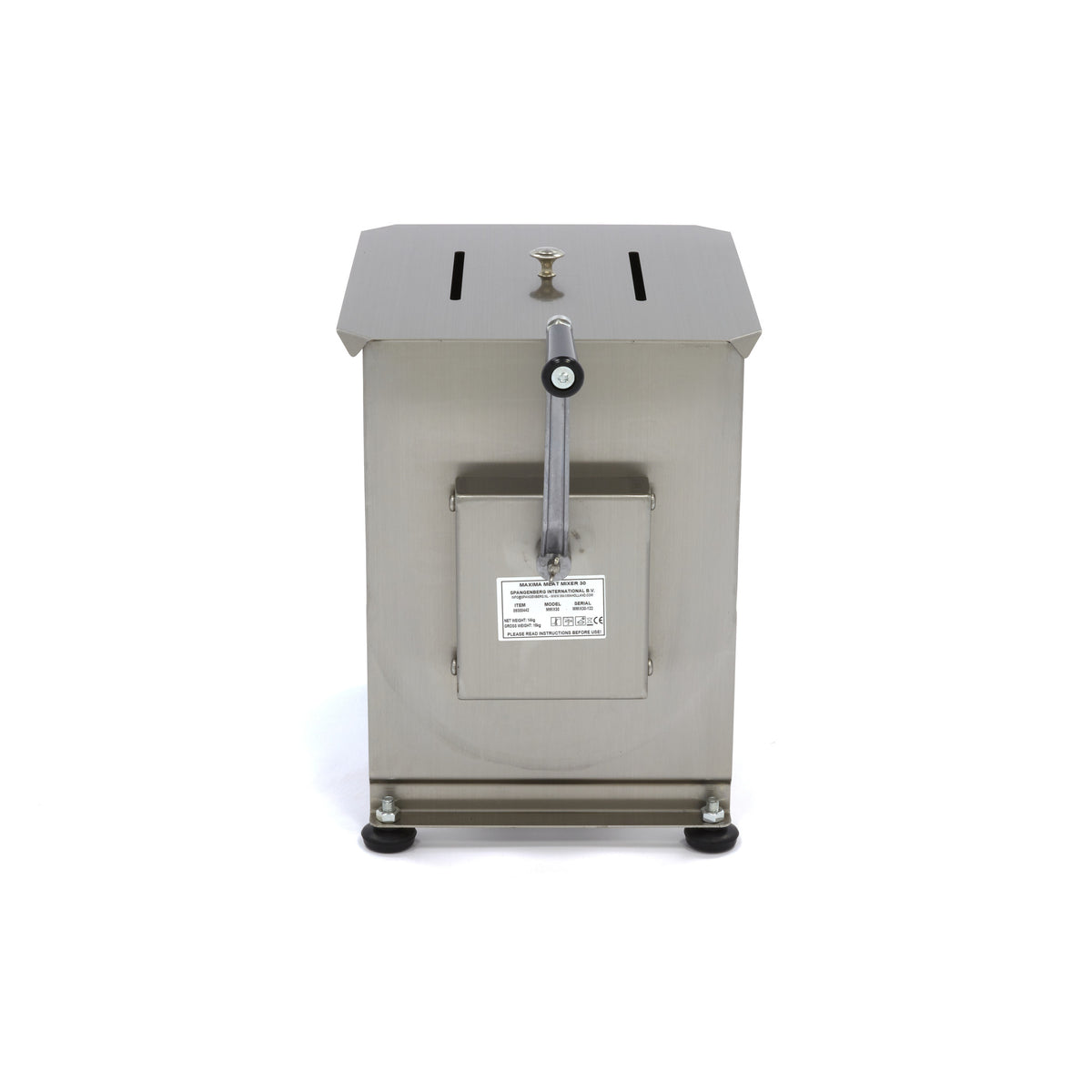 Maxima Meat Mixer, 30 L, 25 kg Meat, Single Axle, additional view