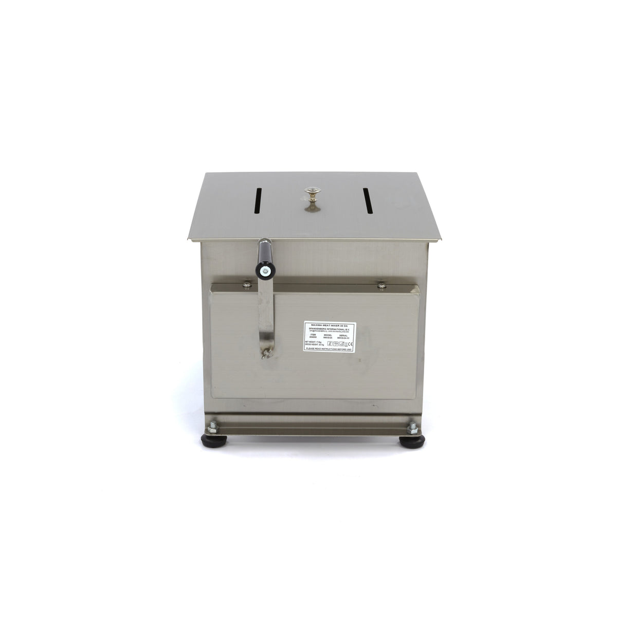 Maxima Meat Mixer, 30 L, 25 kg Meat, Double Axle, additional view
