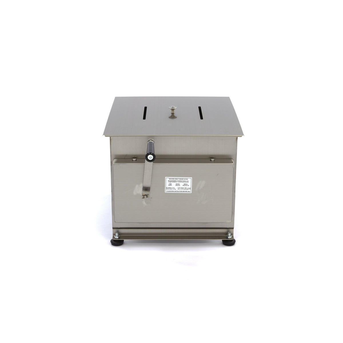 Maxima Meat Mixer, 40 L, 35 kg Meat, Double Axle, additional view