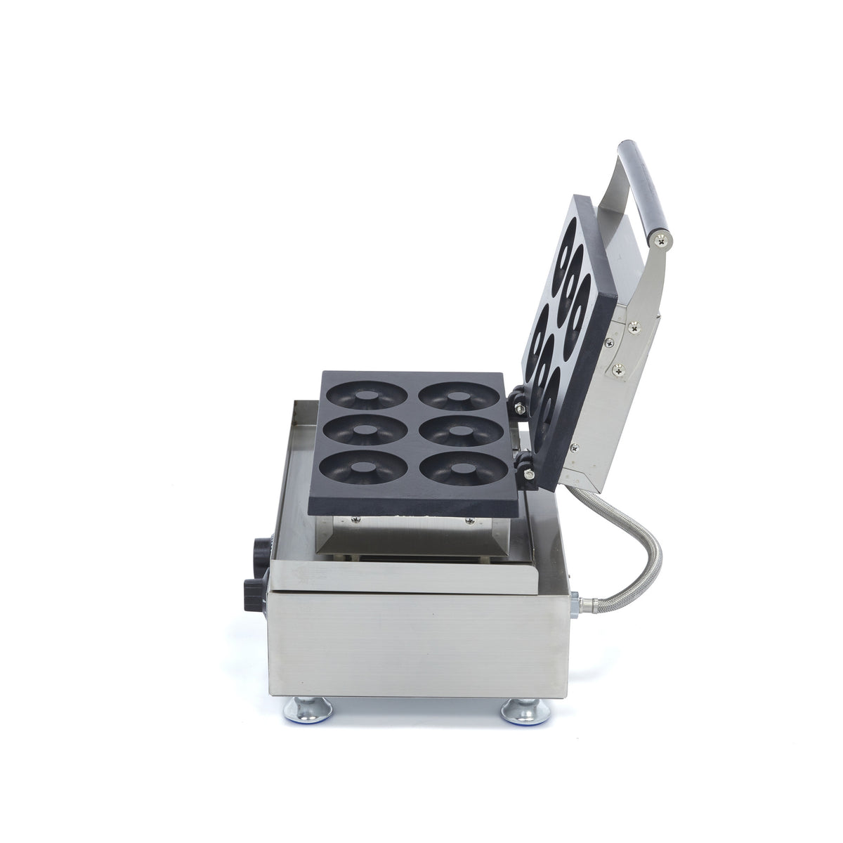 Maxima Mini Donut Maker, 6 Donuts, Ø8 cm, Timer, additional view