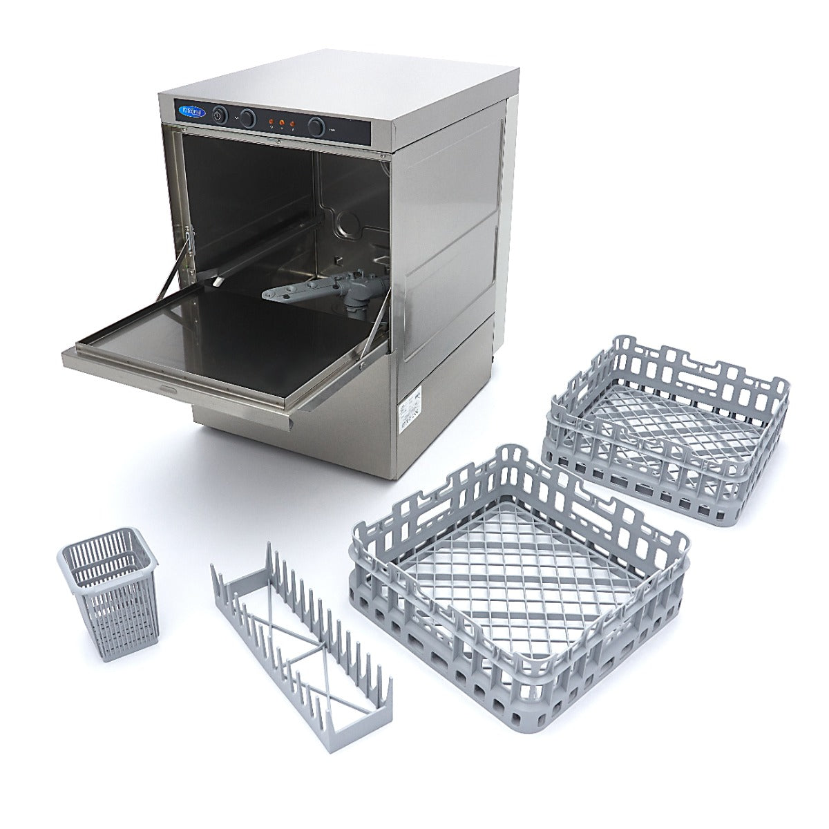 Maxima Glass Washer, 35 x 35 cm, Rinse Aid Pump, additional view