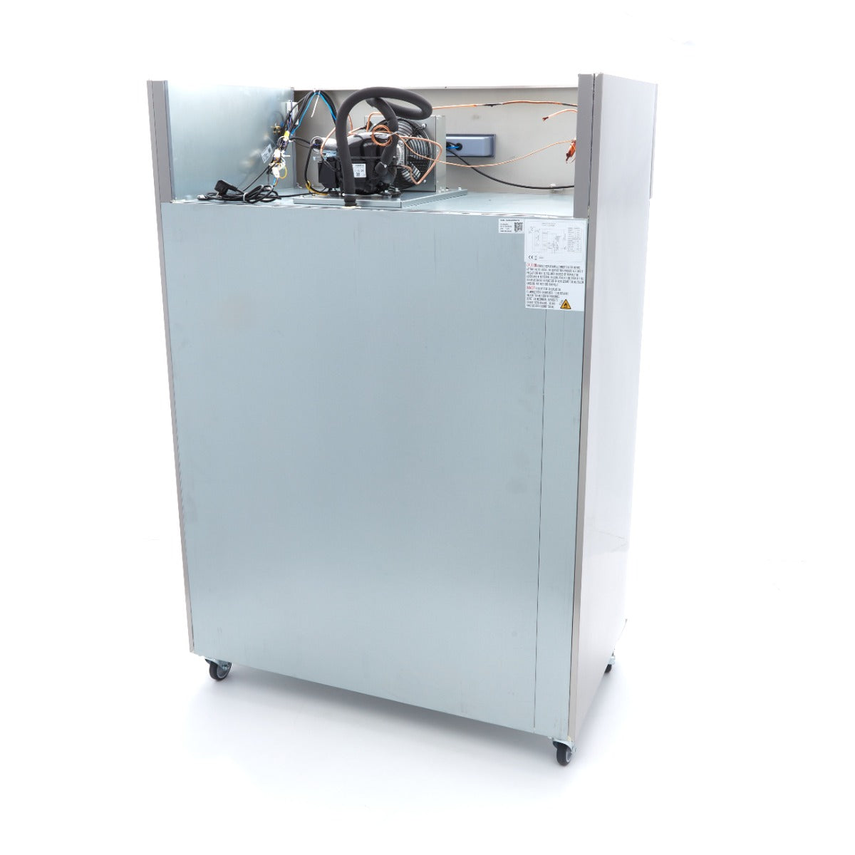 Maxima Upright Freezer, 1200 L, 2 Glass Doors, GN 2/1, 6 Shelves, additional view