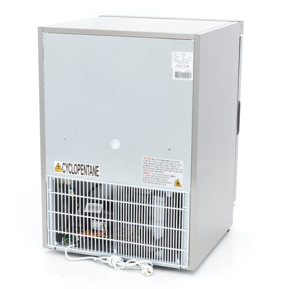 Maxima Fridge 200 L, Stainless Steel, with Glass Door, additional view