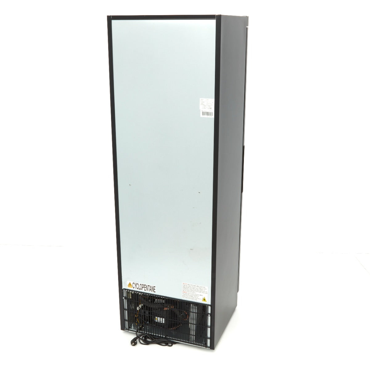 Maxima Upright Freezer, 400 L, 6 Fixed Shelves, Black, additional view