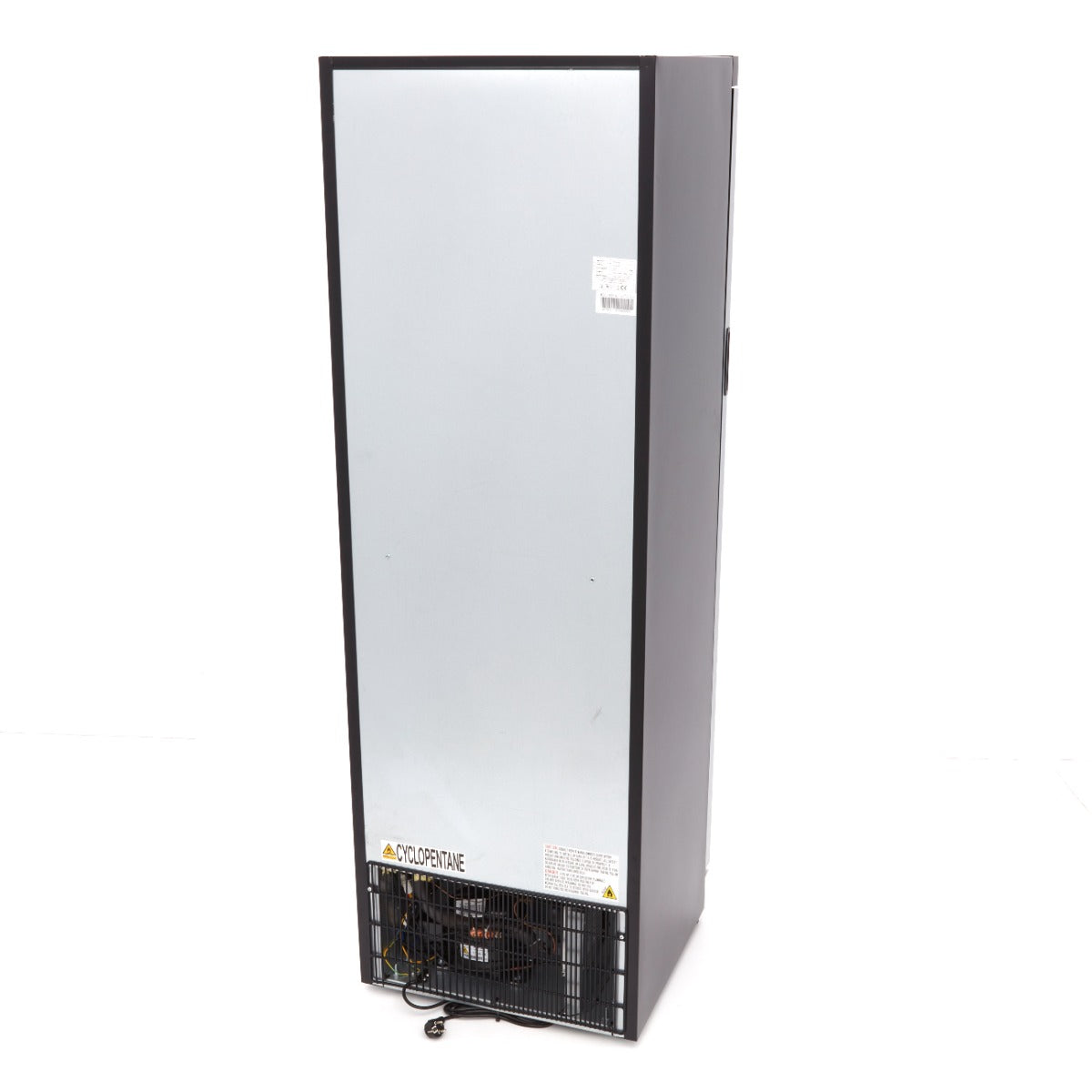 Maxima Upright Freezer, 400 L, Glass Door, Black, additional view