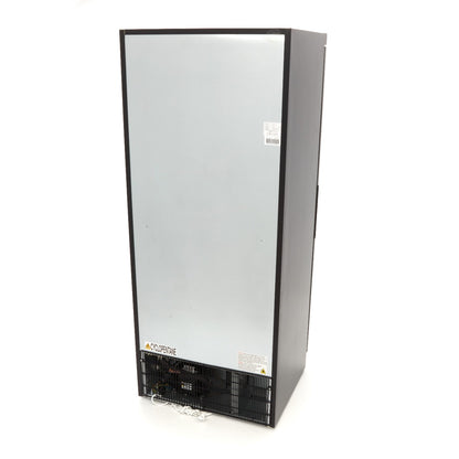 Maxima Upright Freezer, 600 L, 6 Fixed Shelves, Black, additional view