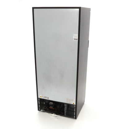 Maxima Fridge 600 L, Black, with Glass Door, additional view