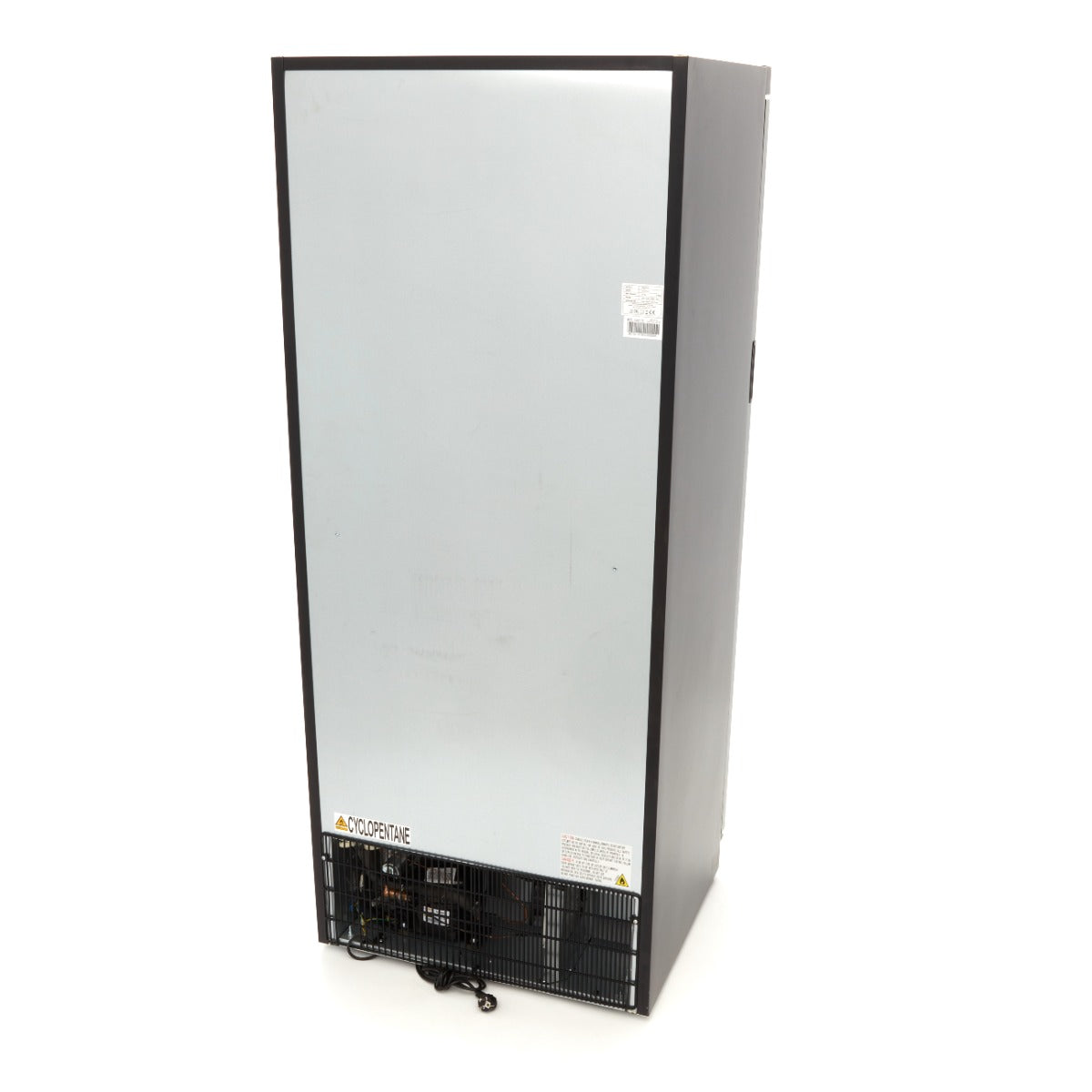 Maxima Upright Freezer, 600 L, Glass Door, Black, additional view