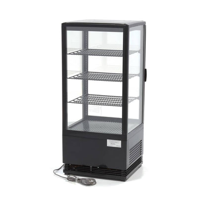 Maxima Display Fridge, 78 L, 43 cm, Black, additional view