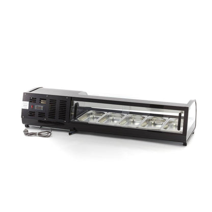 Maxima Sushi and Tapas Display, 52 L, 5 x 1/3 GN, additional view