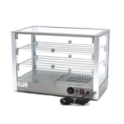 Maxima Heated Food Display, 115 L, 3 Shelves, additional view