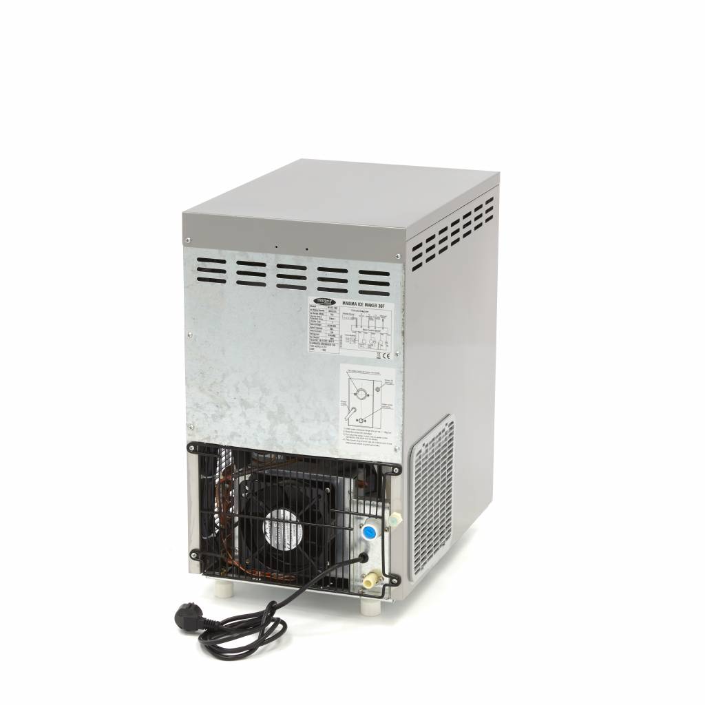 Maxima Crushed Ice Machine M-ICE 30, Air-Cooled, 7 kg Bin, additional view